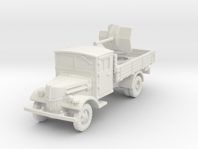 Ford V3000 Flak 38 late 1/100 in White Natural Versatile Plastic