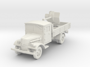 Ford V3000 Flak 38 late 1/72 in White Natural Versatile Plastic