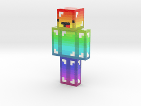 SkeeperBoss | Minecraft toy in Glossy Full Color Sandstone