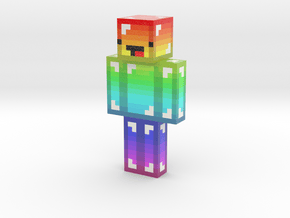 SkeeperBoss | Minecraft toy in Glossy Full Color Sandstone