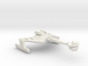 3125 Scale Klingon X-Ship D7XB Battlecruiser WEM in White Natural Versatile Plastic