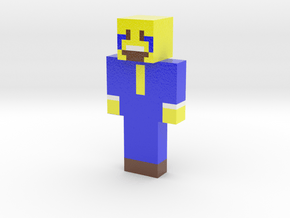 download | Minecraft toy in Glossy Full Color Sandstone