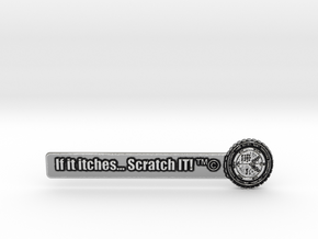 If it itches… Scratch IT!™© Lottery Scratcher Tool in Antique Silver