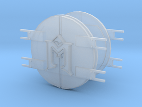 Space Magicians Metal Box Apc door "M" #1 in Tan Fine Detail Plastic