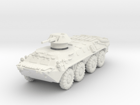 BTR-70 mid 1/87 in White Natural Versatile Plastic
