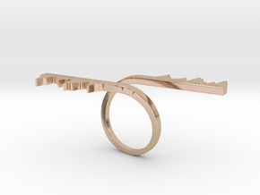 DO WHAT YOU LOVE RING in 14k Rose Gold