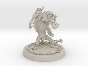 Effigy of dota 2: Slark in Natural Sandstone: Medium