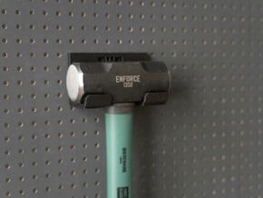 Tool Holder for Mini Sledgehammer (1350g) I 032 in Tan Fine Detail Plastic