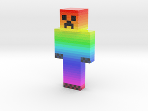 Unicorn | Minecraft toy in Glossy Full Color Sandstone
