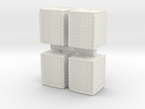 HESCO Sandbag Barrier (x4) 1/120 in White Natural Versatile Plastic