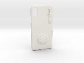 iPhone X Garmin Mount Case in White Premium Versatile Plastic