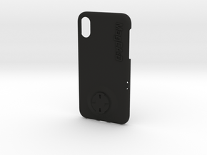 iPhone X Wahoo Mount Case in Black Premium Versatile Plastic