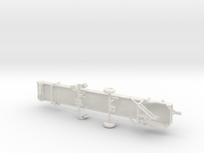 1/64th Spudnik type 30' portable produce conveyor in White Natural Versatile Plastic
