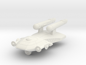 3788 Scale Federation Light Survey Cruiser (CLS) in White Natural Versatile Plastic