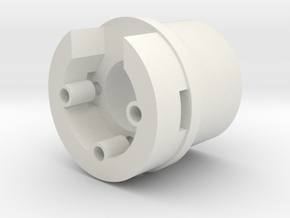 Hilt Connector Top (31.8mm) in White Natural Versatile Plastic