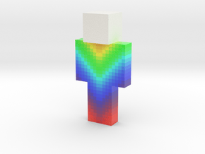 RAINBOW2 | Minecraft toy in Glossy Full Color Sandstone