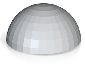 Lost in Space Jupiter 2 - 6 inch Dome in Tan Fine Detail Plastic