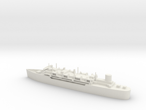 1/1250 Scale SS Sanctuary Hospital Ship in White Natural Versatile Plastic