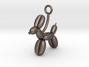 Balloon Animal in Polished Bronzed Silver Steel