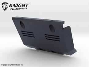 KCEM1005 IFS stock skid plate in Black PA12