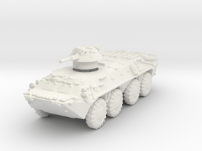 BTR-70 Afghanistan 1/120 in White Natural Versatile Plastic