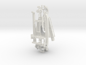 1/50th Prentice Knuckleboom Loader in White Natural Versatile Plastic