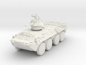 BTR-70 Afghanistan (grenade launcher) 1/56 in White Natural Versatile Plastic