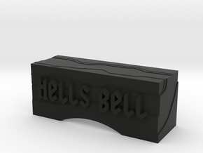 HellsBellsPlaque in Black Premium Versatile Plastic