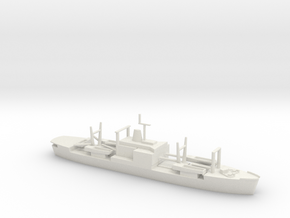 1/1250 Scale USS Durham LKA-114 in White Natural Versatile Plastic