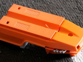 M.A.S.K. Gator Speedboat Baseplate in Orange Processed Versatile Plastic