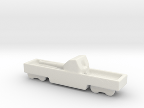 ta 152 40 1/160 Italian railway artillery  in White Natural Versatile Plastic