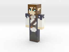 Mikufun | Minecraft toy in Glossy Full Color Sandstone