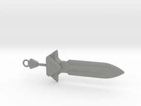 Miniature Arcade Riven's Sword in Gray PA12