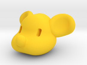 doggy head in Yellow Processed Versatile Plastic
