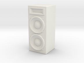 Stage Speaker 1/35 in White Natural Versatile Plastic