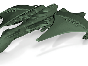 Romulan ValNarn Class WarBird in Tan Fine Detail Plastic