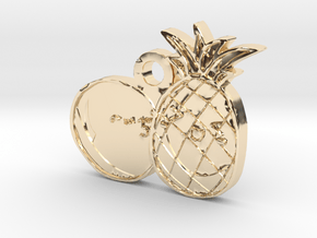 Love Fruits Pedant in 14K Yellow Gold