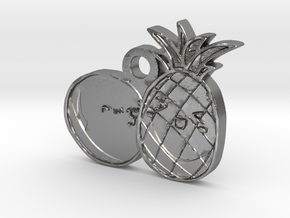 Love Fruits Pedant in Natural Silver