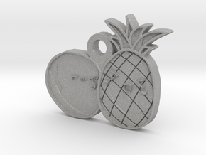 Love Fruits Carved Pedant in Aluminum