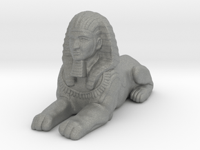 Sphinx Epic Scale miniature for games micro rpg in Gray PA12