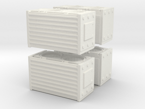 HEPA Air Filtration Unit (x4) 1/100 in White Natural Versatile Plastic