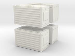 HEPA Air Filtration Unit (x4) 1/87 in White Natural Versatile Plastic