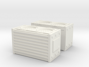 HEPA Air Filtration Unit (x2) 1/76 in White Natural Versatile Plastic