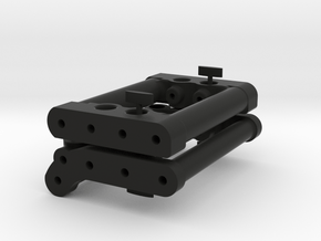 Chassis Braces & Body Post Mounts F&R Brazin 10II in Black Natural Versatile Plastic