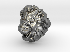 Ring Lion Leo Lev in Polished Silver
