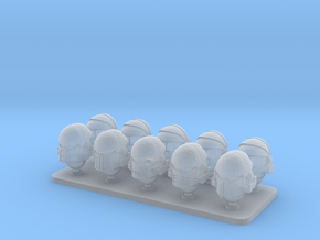 Space Dragons V7 Dragon Warriors Helmets in Smooth Fine Detail Plastic