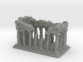 Greek ruins Epic Scale miniature for games micro in Gray PA12