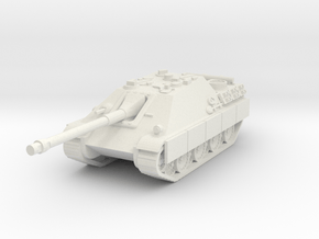 Jagdpanther late (schurzen) 1/76 in White Natural Versatile Plastic