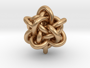 Gordian Knot 1" in Natural Bronze