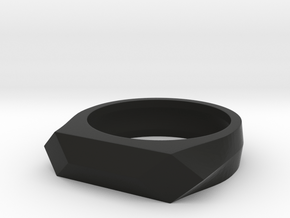 Gamora's Faceted Ring in Black Premium Versatile Plastic: 6 / 51.5